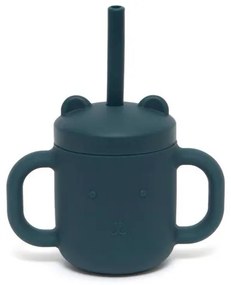 Petit Monkey Ποτήρι Σιλικόνης 175 ml Με Καλαμάκι PTM-SCLS5