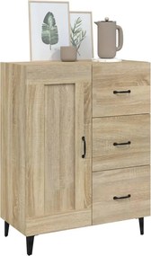 vidaXL Ντουλάπι Sonoma Δρυς 69,5 x 34 x 90 εκ. από Επεξεργασμένο Ξύλο
