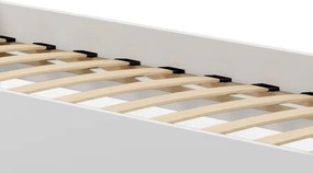 Παιδικό Κρεβάτι Belossi-Λευκό-160 x 80-Χωρίς προστατευτικό