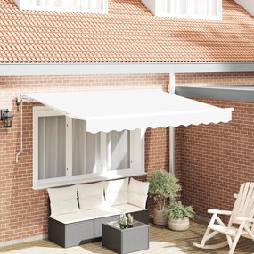 vidaXL Σκηνίτσα Αναδιπλούμενη Λευκό 350x200 εκ 350 x 200 εκ. 3.5 x 2 μ