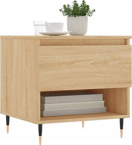 vidaXL Τραπέζια Σαλονιού 2 τεμ. Sonoma Δρυς 50x46x50 εκ. Επεξεργ. Ξύλο