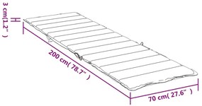 ΜΑΞΙΛΑΡΙ ΞΑΠΛΩΣΤΡΑΣ ΦΩΤΕΙΝΟ ΠΡΑΣΙΝΟ 200 X 70 X 4 ΕΚ. ΥΦΑΣΜΑΤΙΝΟ 314229