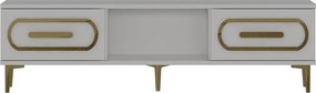 Stewehome Έπιπλο τηλεόρασης με ντουλάπι 150x30x41 cm