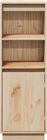vidaXL Ντουλάπι Ψηλό 37 x 34 x 110 εκ. από Μασίφ Ξύλο Πεύκου