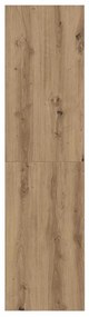 vidaXL Τοίχου Ντουλάπι Τηλεόρασης artisan δρυς 37 x 37 x 142.5 εκ