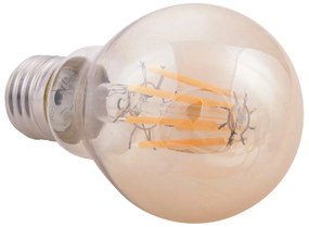 ΛΑΜΠΤΗΡΑΣ HM4045 LED FILAMENT 8W E27 3000K GOLD DIMMABLE