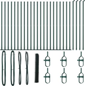 vidaXL Στύλος Περιφράξεων Πράσινο 50 x 1,2 μ (δίχτυ 50 χλστ)