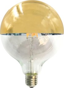 Λαμπτήρας LED Filament E27 Globe 6W 2700K Dimmable Gold