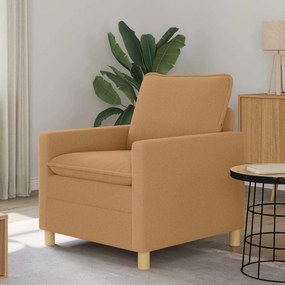 vidaXL Καναπές Μπεζ 76 x 81 x 87,5 εκ Ύφασμα