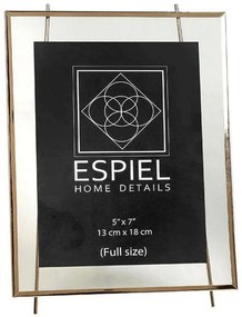 Κορνίζα FAM502 13x18cm Gold Espiel Metal
