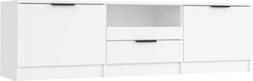 vidaXL Έπιπλο Τηλεόρασης Λευκό 140x35x40 εκ. από Τεχνητό Ξύλο