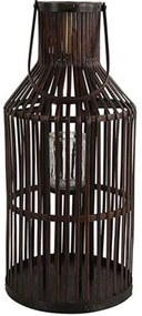 Φανάρι Ξύλινο 013.787578 26x55cm Brown Wood