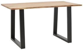 Avron natural solid acacia wood table 140x80x76cm 140x80x76 εκ.