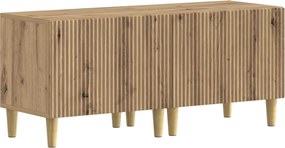 vidaXL 5 Τεμάχια LED Τηλεοπτικού Ντουλαπιού Artisan Δρυς