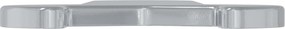 vidaXL Δίχαλο 12 pcs Ασημί 13 mm Σίδερο