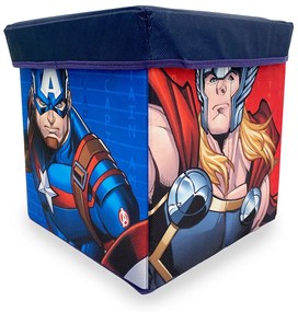 Σκαμπό Με Αποθηκευτικό Χώρο (30X30) Dimcol Avengers 11