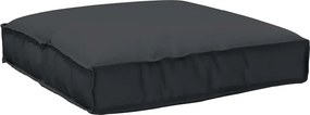 vidaXL Μαξιλάρι Μαύρο 80 x 80 x 12 cm Ύφασμα Όξφορντ