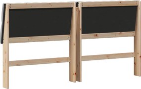 vidaXL Ταπετσαρισμένο κεφαλάρι Ανοιχτό γκρι 180 cm