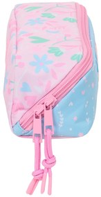 Κασετίνα BlackFit8 Smile Ροζ Ανοιχτό Μπλε 20 x 8 x 8 cm