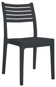 Καρέκλα Olimpia Anthracite Ε345,2 46Χ52Χ86 cm