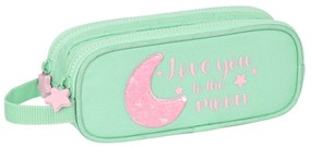 Διπλή Κασετίνα BlackFit8 Moon Πράσινο 21 x 8 x 6 cm