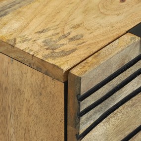 vidaXL Μπουφέ 60x33.5x75 cm από Μασίφ Ξύλο Μάνγκο