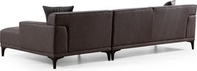 Corner Sofa Petra R Corner - Anthracite Anthracite