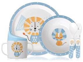 Παιδικό Σετ Φαγητού 5τμχ Kiokids Little Lion 3228