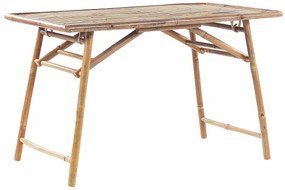 Τραπέζι εξωτερικού χώρου Berwyn 1934, Πτυσσόμενο, Ξύλο, 74x69cm, 8 kg, Ανοιχτό χρώμα ξύλου, Ξύλο: Μπαμπού | Epipla1.gr