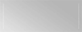 vidaXL Καθρέφτης Μπάνιου με LED 100x40 εκ.