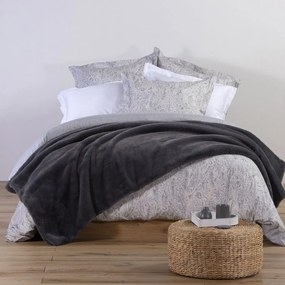 Κουβέρτα Warmer Rabbit Fur Grey Nef-Nef Queen Size 240x220cm Πολυέστερ