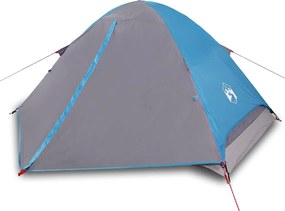 vidaXL Σκηνή Κάμπινγκ 4 Ατόμων Αδιάβροχη Μπλε