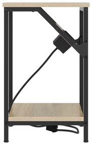 vidaXL Κομοδίνο Sonoma Δρυς 38 x 30 x 48 εκ. Επεξεργασμένο ξύλο