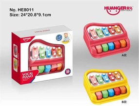 Βρεφικό πιάνο &amp; ξυλόφωνο - HE8011 - 233094 - Yellow