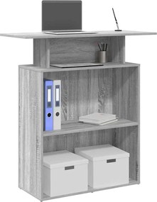 vidaXL Γραφείο υποδοχής 100x40x104 εκ. Επεξεργασμένο Ξύλο