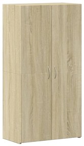 vidaXL Αρχειοθήκη Sonoma Δρυς 60x32x115 εκ. από Επεξεργασμένο Ξύλο