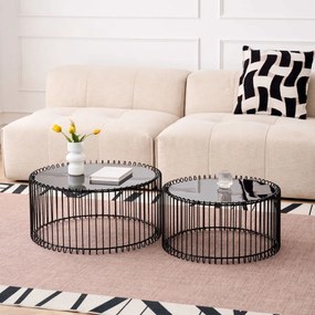 Τραπεζάκι σαλονιού Temporal Nest-Mauro