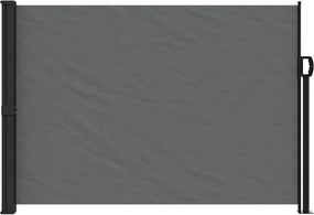 vidaXL Πτυσσόμενη Πλαϊνή Τέντα Ανθρακί 140x300 εκ.