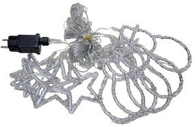 Χριστουγεννιάτικα φώτα LED - Κουρτίνα - 3m/10 - 272303 - RGB-272303_rgb