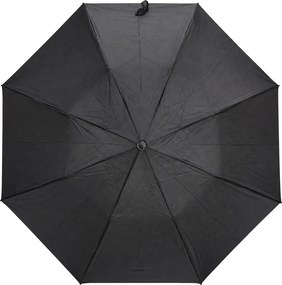 BRUNO ομπρέλα βροχής BRN-0325, σπαστή, αυτόματη, Φ104cm, αντιανεμική, με θήκη, μαύρη