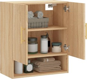 vidaXL Ντουλάπι Τοίχου Sonoma Δρυς 60 x 31 x 70 εκ. Επεξεργασμένο Ξύλο