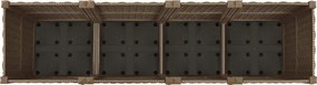 vidaXL Υπερυψωμένο Κρεβάτι 160x40x38 εκ. από Πολυπροπυλένιο