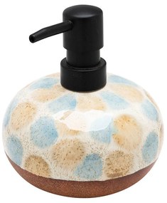Δοχείο Κρεμοσάπουνου 440ml (Φ12x15) Estia Glaze Grey 02-13394