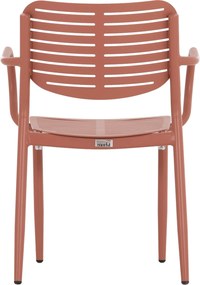 ΠΟΛΥΘΡΟΝΑ ΤΡΑΠΕΖΑΡΙΑΣ HILLIARD HM6644.08 ΑΛΟΥΜΙΝΙΟ ΣΕ TERRACOTTA 58x52x78Υεκ