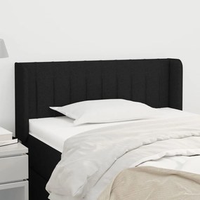 vidaXL Κεφαλάρι με Πτερύγια Μαύρο 83x16x78/88 εκ. Υφασμάτινο