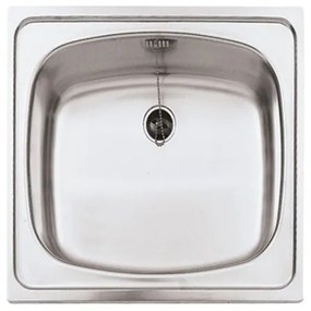 Teka E 60 1C Inox  Ένθετος λείος νεροχύτης