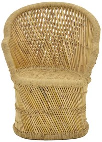 Πολυθρόνα Treza Inart φυσικό μπαμπού 66x48x89εκ 66x48x89 εκ.