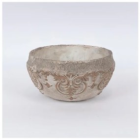 Κασπώ Τσιμεντένιο Μπεζ 25x25x13.5cm 752-18053 Estheti-752-18053-Μπεζ 752-18053