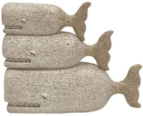 Διακοσμητικό Ψάρι Mondo 034151 22,7x8,2x17,6cm Beige Πολυρεσίνη