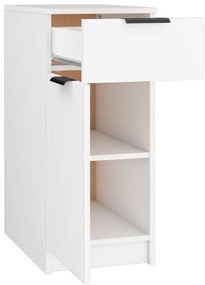 vidaXL Ντουλάπι Γραφείου Λευκό 33,5x50x75 εκ. Επεξεργ. Ξύλο